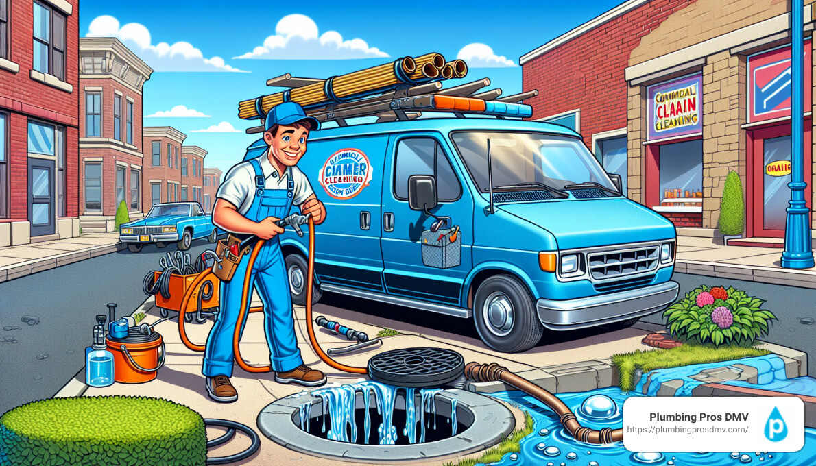 commercial drain cleaning service germantown md