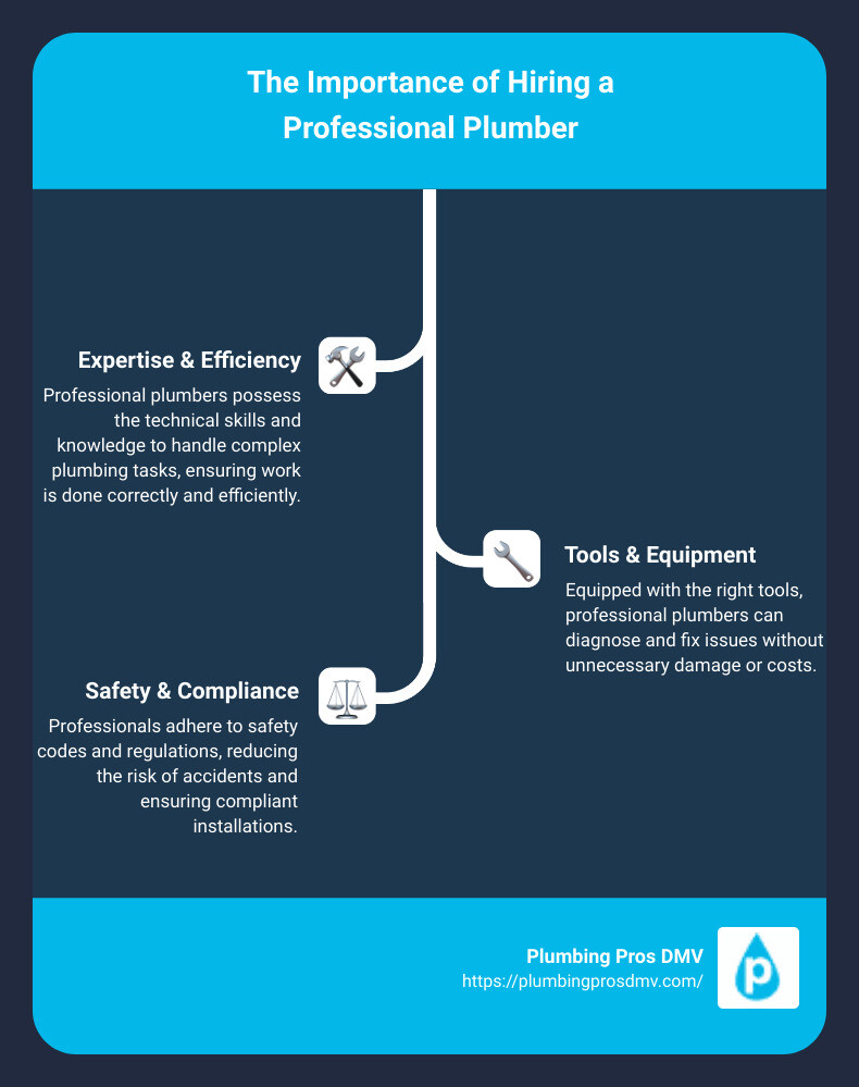 The importance of hiring a professional plumber - professional plumbers near me infographic infographic-line-3-steps The importance of hiring a professional plumber - professional plumbers near me infographic infographic-line-3-steps