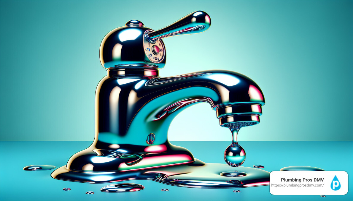 Disc faucet - leaky faucet