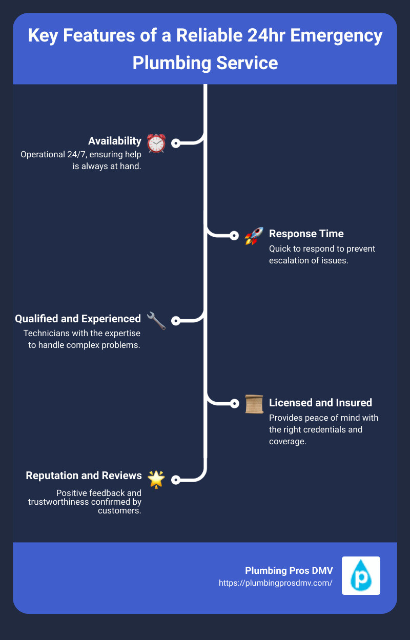 What to Look for in a 24-Hour Emergency Plumbing Service - 24 hour emergency plumber service Arlington, VA infographic infographic-line-5-steps What to Look for in a 24-Hour Emergency Plumbing Service - 24 hour emergency plumber service Arlington, VA infographic infographic-line-5-steps